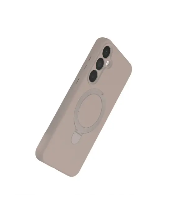 Samsung Galaxy A35 5g Regal Magsafe Standlı Kapak - Çöl Titanyum