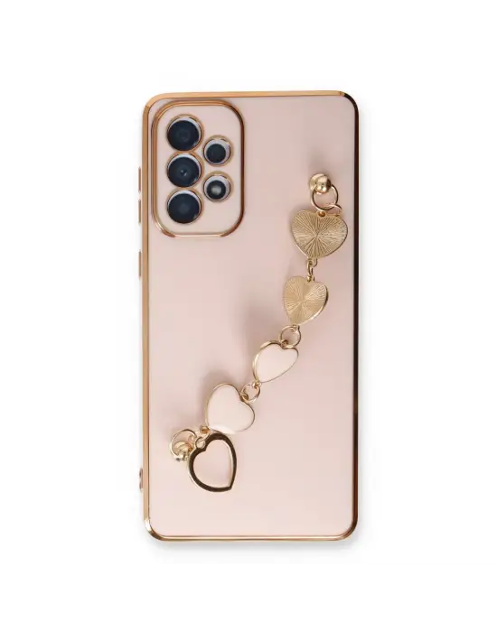 Samsung Galaxy A53 5g Kılıf Esila Silikon - Pudra
