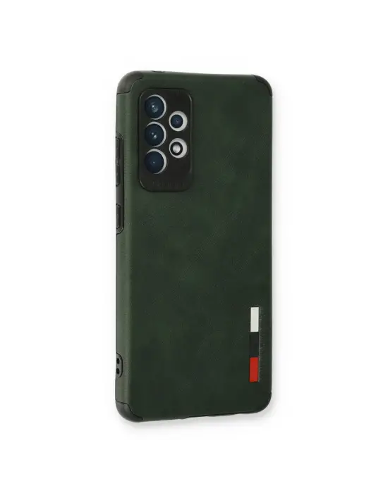 Samsung Galaxy A53 5g Kılıf Loop Deri Silikon - Yeşil
