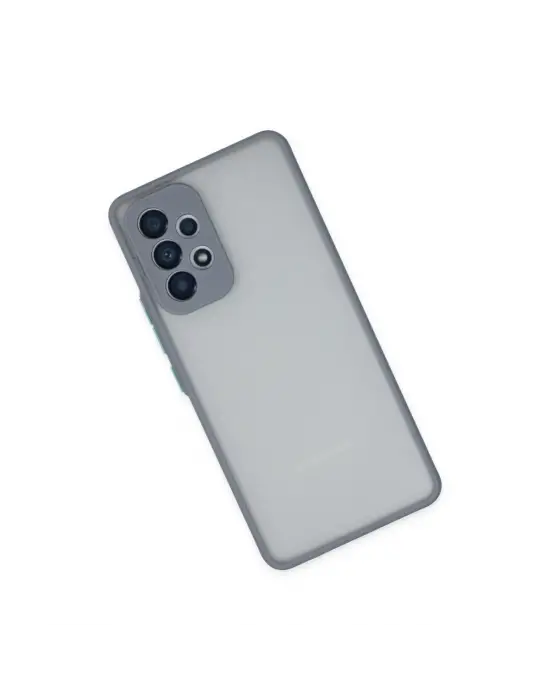 Samsung Galaxy A53 5g Kılıf Montreal Silikon Kapak - Gri