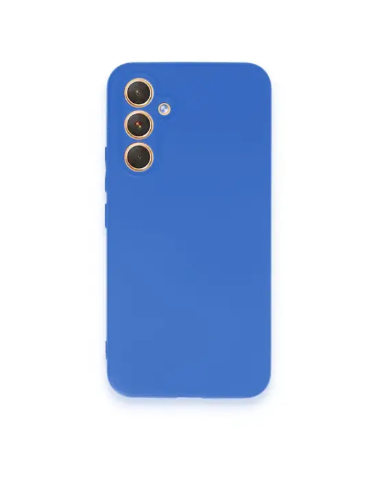 Samsung Galaxy A54 5g Kılıf First Silikon - Mavi