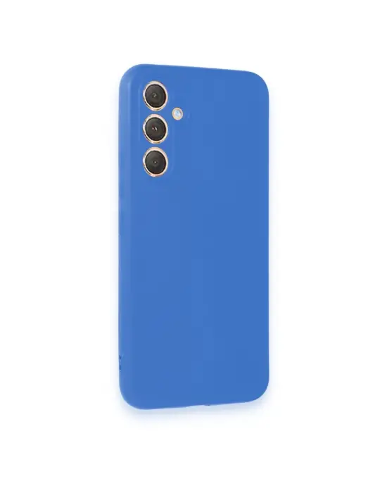 Samsung Galaxy A54 5g Kılıf First Silikon - Mavi