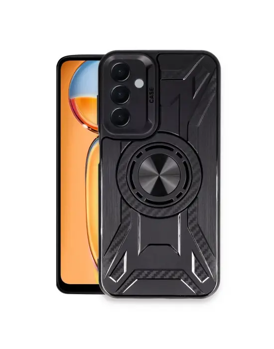 Samsung Galaxy A55 5g Kılıf Lincoln Silikon - Siyah