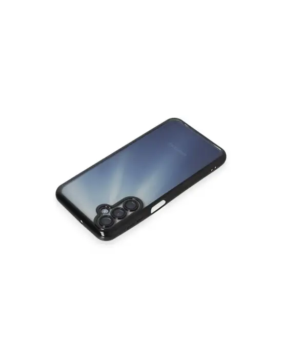 Samsung Galaxy A55 5g Kılıf Razer Lensli Silikon - Siyah