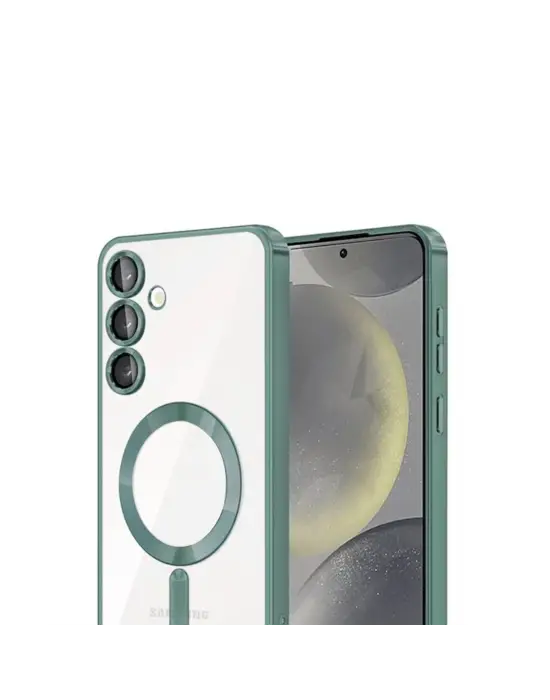 Samsung Galaxy A55 5g Kross Magneticsafe Kapak - Koyu Yeşil