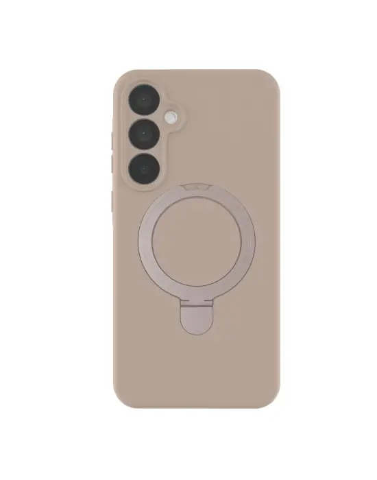 Samsung Galaxy A55 5g Regal Magsafe Standlı Kapak - Çöl Titanyum