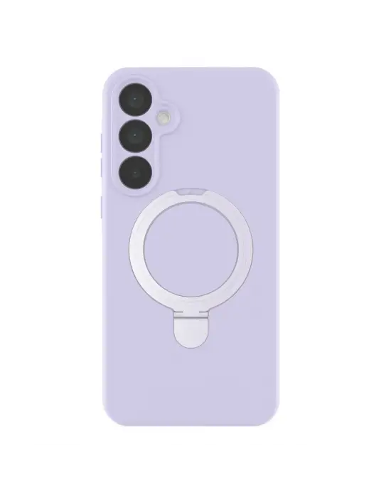 Samsung Galaxy A55 5g Regal Magsafe Standlı Kapak - Lila