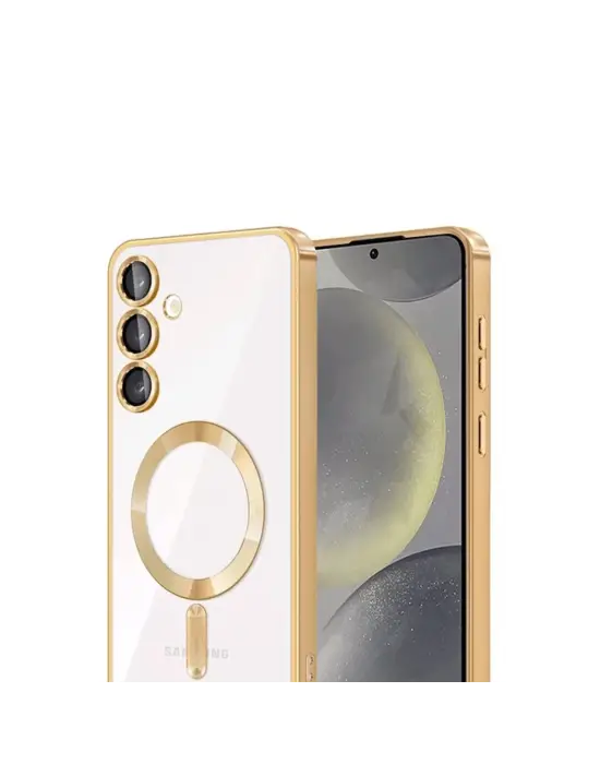 Samsung Galaxy A56 Kross Magneticsafe Kapak - Gold