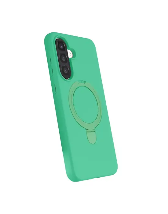 Samsung Galaxy A56 Regal Magsafe Standlı Kapak - Yeşil