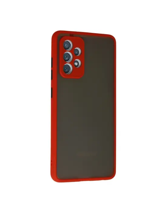 Samsung Galaxy A72 Kılıf Montreal Silikon Kapak - Kırmızı