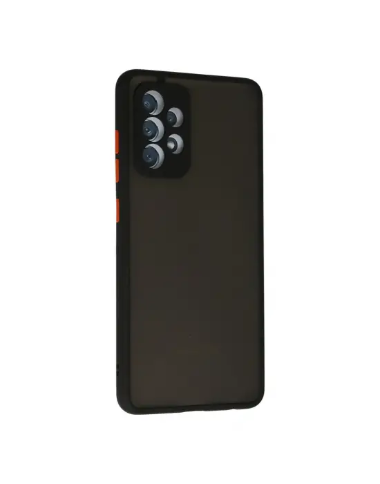 Samsung Galaxy A72 Kılıf Montreal Silikon Kapak - Siyah