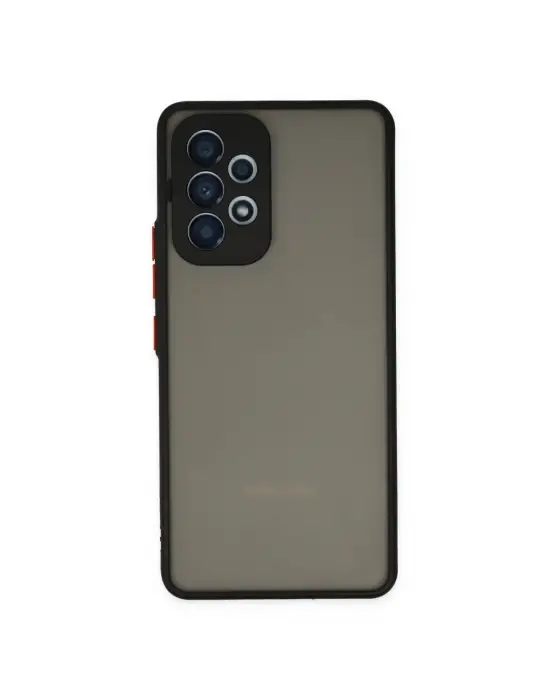 Samsung Galaxy A73 5g Kılıf Montreal Silikon Kapak - Siyah
