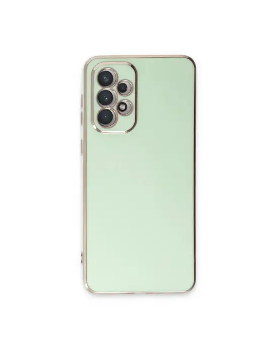 Samsung Galaxy A73 5g Kılıf Volet Silikon - Açık Yeşil