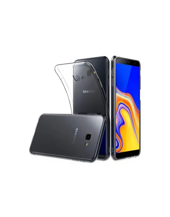 Samsung Galaxy J4 Plus Kılıf Lüx Şeffaf Silikon