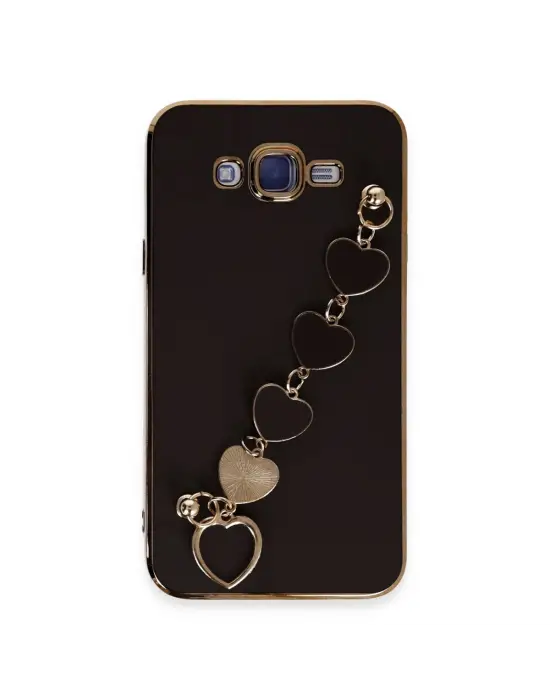 Samsung Galaxy J7 Kılıf Esila Silikon - Siyah