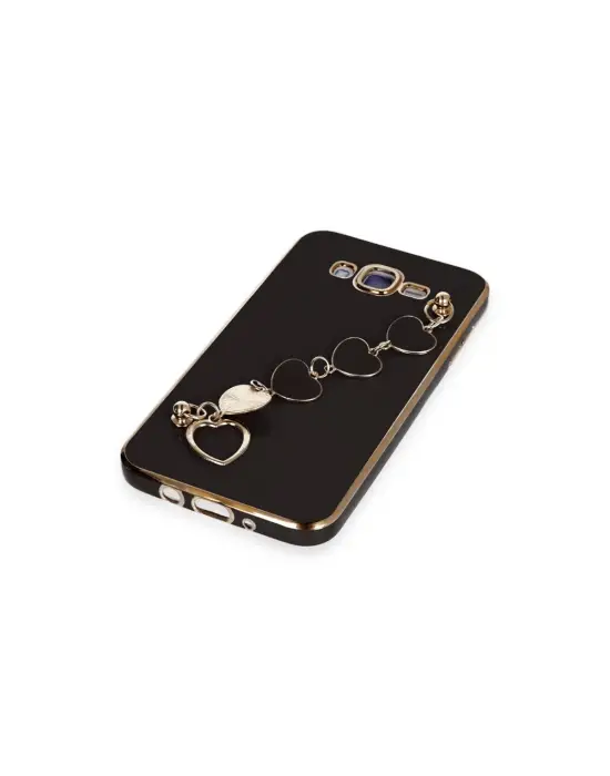 Samsung Galaxy J7 Kılıf Esila Silikon - Siyah