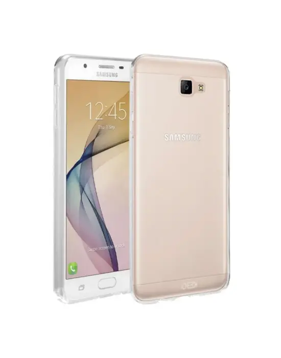 Samsung Galaxy J7 Prime Kılıf Lüx Şeffaf Silikon