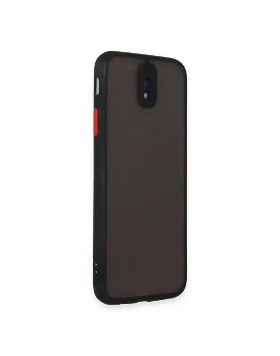 Samsung Galaxy J7 Pro / J730 Kılıf Montreal Silikon Kapak - Siyah