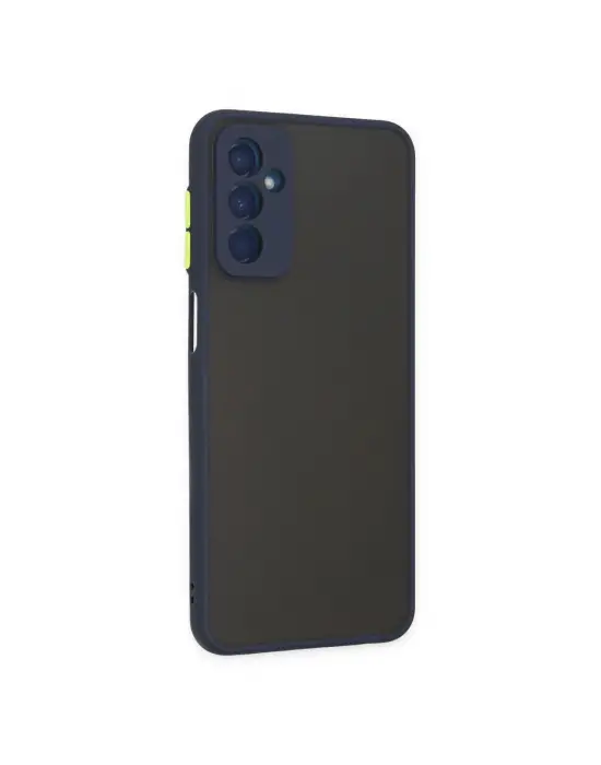 Samsung Galaxy M13 Kılıf Montreal Silikon Kapak - Lacivert