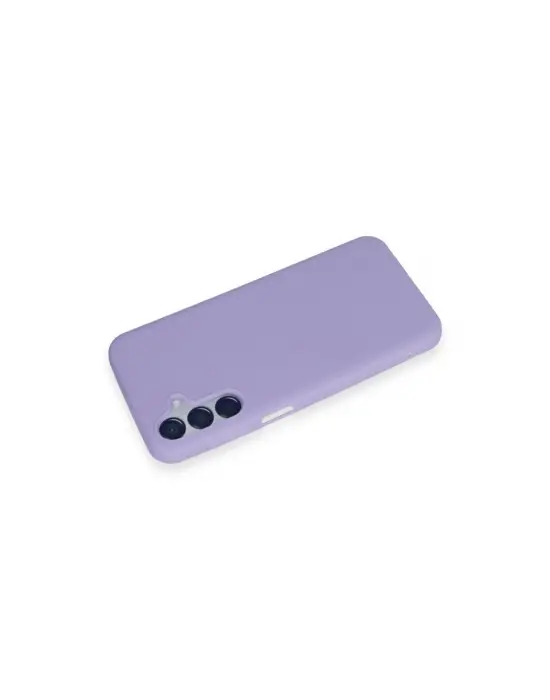 Samsung Galaxy M15 Kılıf First Silikon - Lila