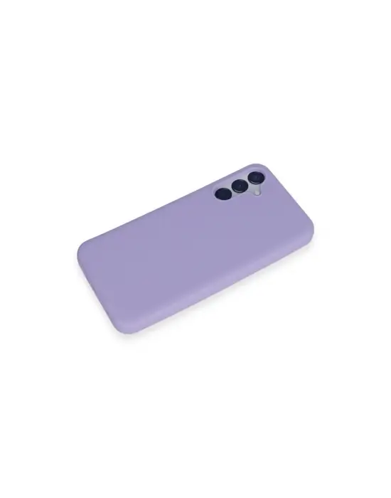 Samsung Galaxy M15 Kılıf First Silikon - Lila