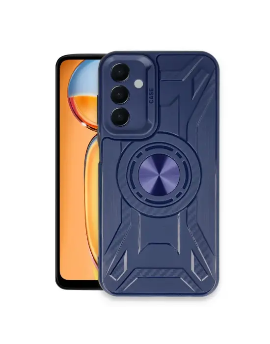 Samsung Galaxy M15 Kılıf Lincoln Silikon - Lacivert