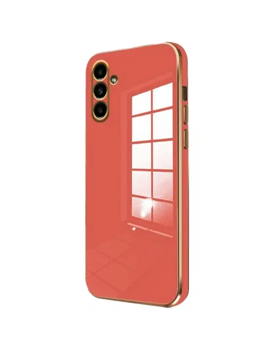 Samsung Galaxy M15 Kılıf Volet Silikon - Kırmızı