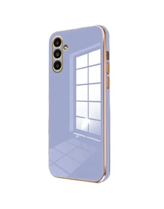 Samsung Galaxy M15 Kılıf Volet Silikon - Mavi