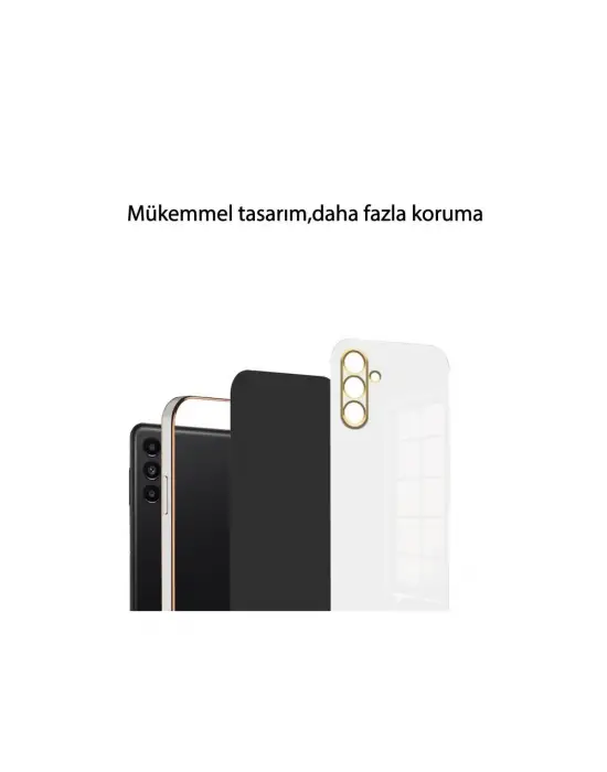 Samsung Galaxy M15 Kılıf Volet Silikon - Mavi