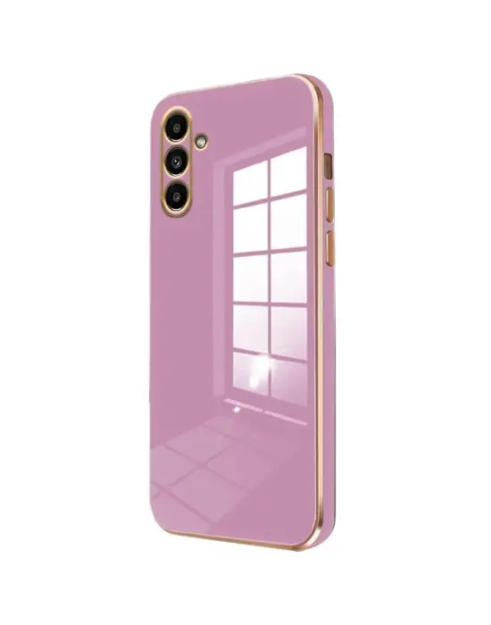 Samsung Galaxy M15 Kılıf Volet Silikon - Mor
