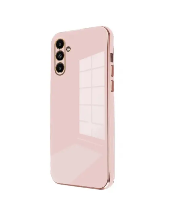 Samsung Galaxy M15 Kılıf Volet Silikon - Pembe