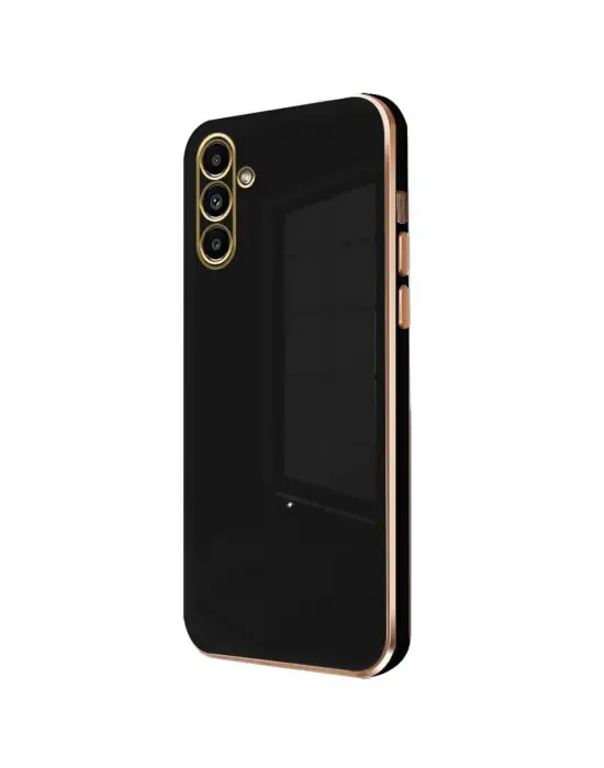 Samsung Galaxy M15 Kılıf Volet Silikon - Siyah