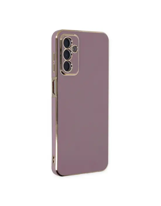 Samsung Galaxy M23 Kılıf Volet Silikon - Mor