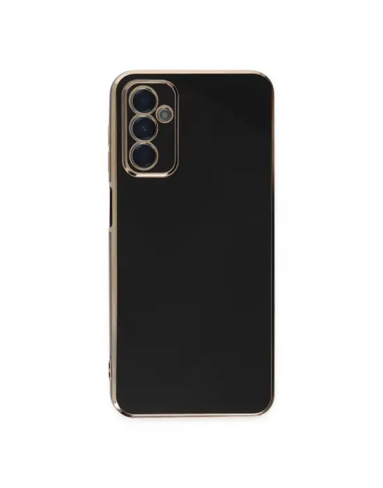 Samsung Galaxy M23 Kılıf Volet Silikon - Siyah