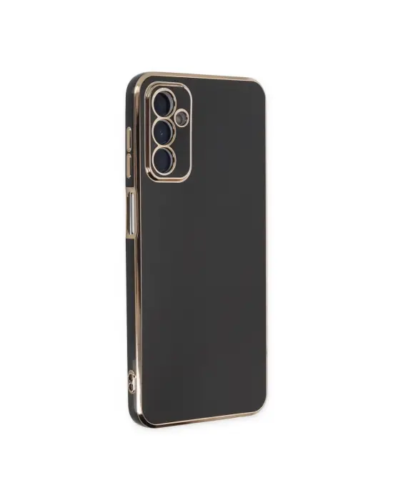 Samsung Galaxy M23 Kılıf Volet Silikon - Siyah