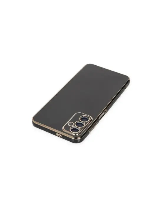 Samsung Galaxy M23 Kılıf Volet Silikon - Siyah