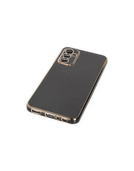 Samsung Galaxy M23 Kılıf Volet Silikon - Siyah