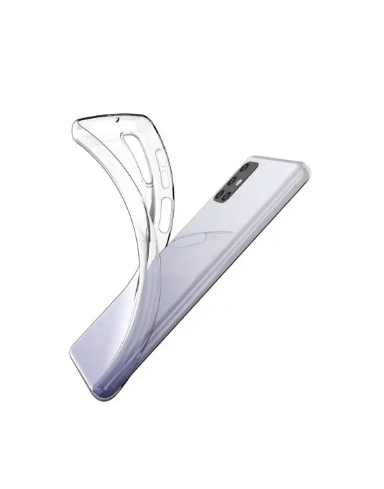 Samsung Galaxy M31s Kılıf Lüx Şeffaf Silikon