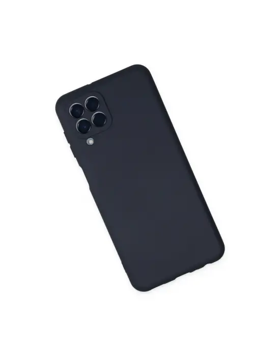 Samsung Galaxy M33 Kılıf Nano İçi Kadife Silikon - Lacivert