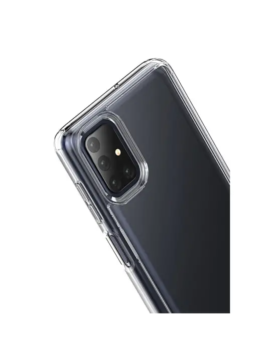 Samsung Galaxy M51 Kılıf Lüx Şeffaf Silikon
