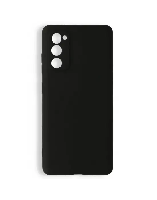 Samsung Galaxy S20 Fe Kılıf Nano İçi Kadife Silikon - Siyah