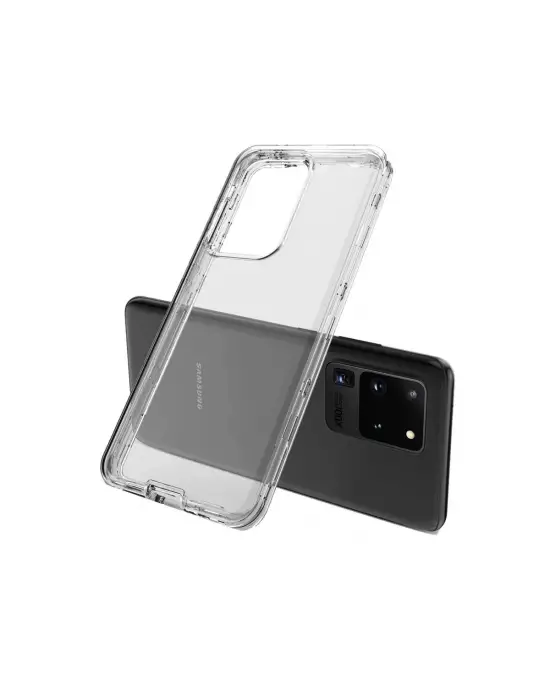 Samsung Galaxy S20 Plus Kılıf Lüx Şeffaf Silikon