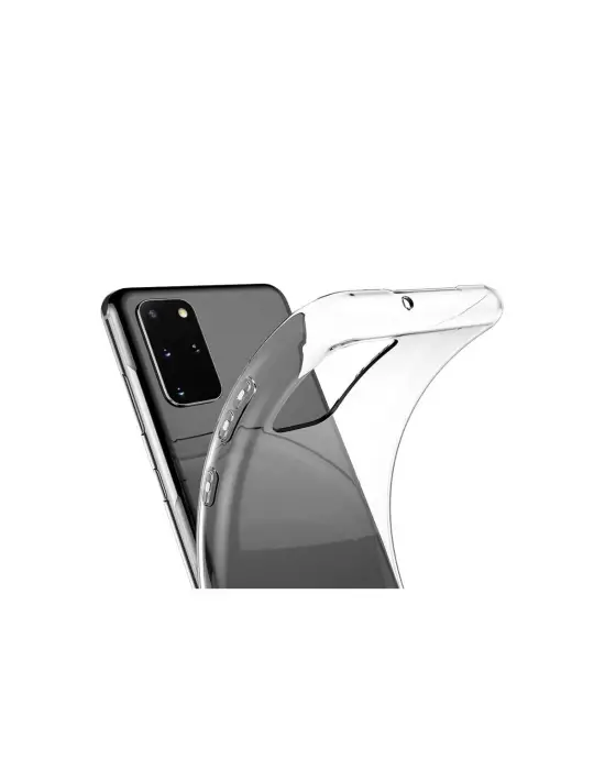 Samsung Galaxy S20 Plus Kılıf Lüx Şeffaf Silikon