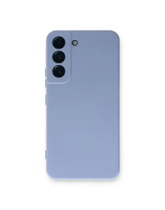 Samsung Galaxy S22 Plus Kılıf Nano İçi Kadife Silikon - Lila