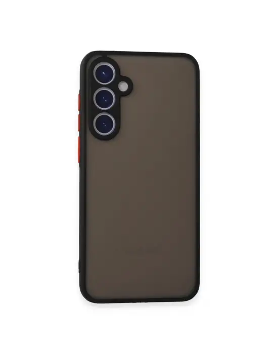 Samsung Galaxy S23 Fe Kılıf Montreal Silikon Kapak - Siyah