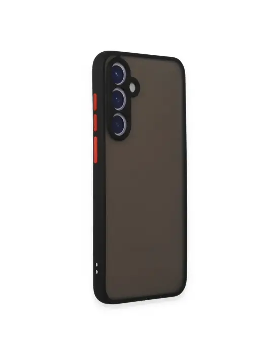 Samsung Galaxy S23 Fe Kılıf Montreal Silikon Kapak - Siyah