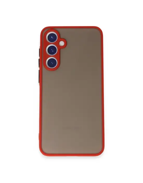 Samsung Galaxy S23 Kılıf Montreal Silikon Kapak - Kırmızı