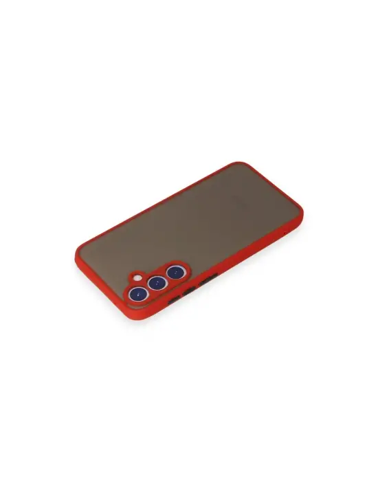 Samsung Galaxy S23 Kılıf Montreal Silikon Kapak - Kırmızı