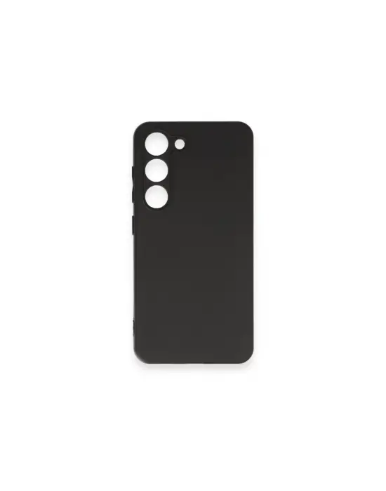 Samsung Galaxy S23 Plus Kılıf First Silikon - Siyah