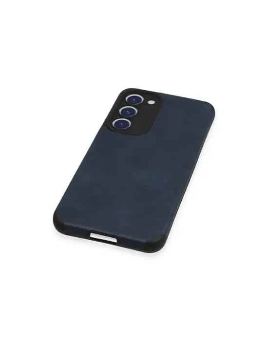Samsung Galaxy S23 Plus Kılıf Loop Deri Silikon - Lacivert